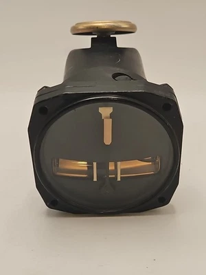 Bendix Aviation Turn & Bank Indicator Gauge 1722-2V-A2, 27348, Type A-11 Foto 1 de 4