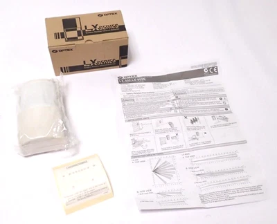 OPTEX LX SERIES LX-402 OUTDOOR PASSIVE INFRARED DETECTOR 12Vdc NEW - Image 1 of 4