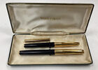 Waterman Two Feather Pen Box - Gold Pen with Storage Box