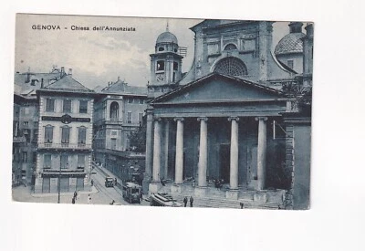 IT193) GENÈVE - église de l'Annunziata et tramway ANCIEN ! - Photo 1/2
