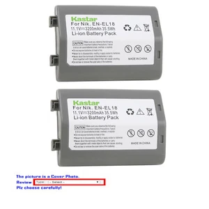 Kastar Replacement Battery for Nikon EN-EL18d Nikon Z 9 Z9 Mirrorless Camera - Picture 1 of 7