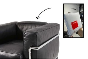 Nieuw binnenkussen rugleuning Cassina LC2 - Picture 1 of 2