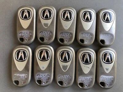  LOTE DE 10 MANDOS A DISTANCIA ACURA 2004-2008 TL TSX 4 BOTONES OUCG8D-387H-A MEMORIA 2 OEM Foto 1 de 4