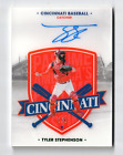2021 Chronicles America’s Pastime GREEN RC AUTO Tyler Stephenson! Autograph! /5