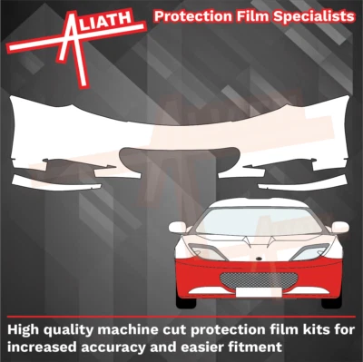 Película de protección de pintura protector de astillas de piedra transparente para parachoques delantero Fit Lotus Evora 09-16  - Imagen 1 de 3