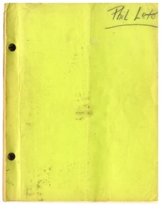 SLAVES (5. Juli 1968) Filmskript für John O. Killens Blaxploitation Drama - Bild 1 von 6