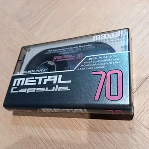 MAXELL METAL CAPSULE 70 kaseta magnetofonowa/D136 - Zdjęcie 1 z 3