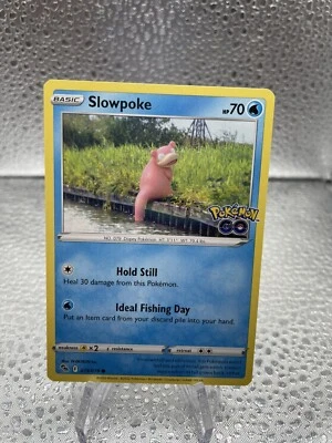 Slowpoke 019/078 NM / M - Pokemon Go TCG Pokemon Card - Image 1 of 2