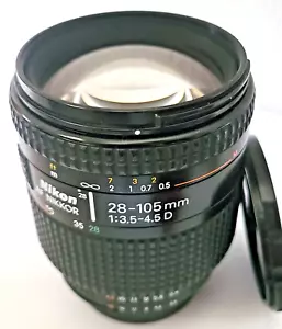 Nikon AF NIKKOR 28-105mm F/3.5-4.5 D Lens No. 265631 Excellent - Picture 1 of 7