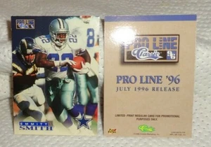 EMMITT SMITH--PROLINE 1996--PROMO CARD--ONE CARD----L@@K - Bild 1 von 2