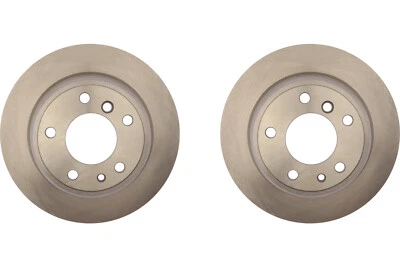 PAR de rotores de freno de disco Raybestos traseros para BMW 535i 1989-1993 (60077) Foto 1 de 4