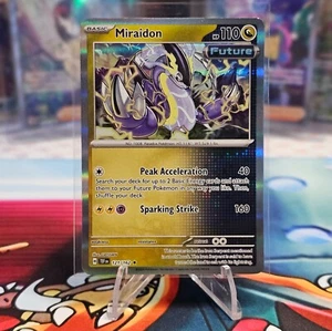 Miraidon - 121/162 Temporal Forces Reverse Holo Rare Pokemon - NM/MINT - Picture 1 of 2