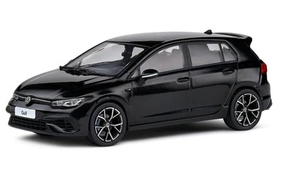 Volkswagen VW Golf 8 R Modellino Di Auto Solido In 1:43 Nero Nuovo S4311803 - Immagine 1 di 4