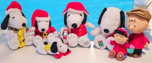 PEANUTS SNOOPY & WOODSTOCK~CHARLIE BROWN~LUCY PLUSH COLLECTION - SEE DESCRIPTION - Picture 1 of 1