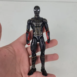 Hasbro Marvel Legends Armadillo Series Modellino Spider-Man Oro Nero 6" - Foto 1 di 4