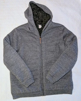 Carbon 2 Cobalt Jacket w/ Hood, Mens Large, Grey, Full Fleece Lined - Image 1 of 4