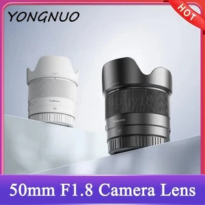 YONGNUO 50mm F1.8 DA Lite APS-C Autofocus Lens for Sony E Nikon Z Fujifilm X - Picture 1 of 10