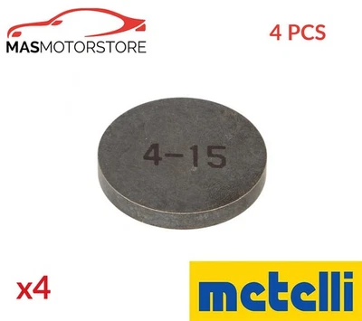 VALVE CLEARANCE ADJUSTING DISC METELLI 03-0107 4PCS I NEW OE REPLACEMENT - Image 1 of 4