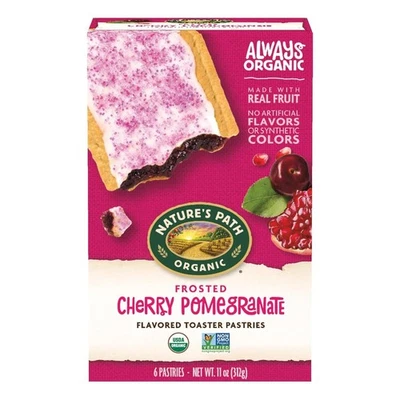 Torradeira Nature s Path orgânica fosco cereja romã doces 11 oz pacote com 1 - Imagem 1 de 4
