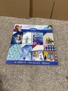 Nueva almohadilla de papel para álbum de recortes Disney Frozen 36 hojas 12x12 de EK Success - Imagen 1 de 13