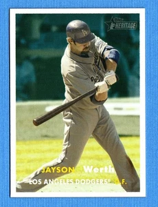 2006 Topps Heritage #361 Jayson Werth Los Angeles Dodgers - Picture 1 of 1