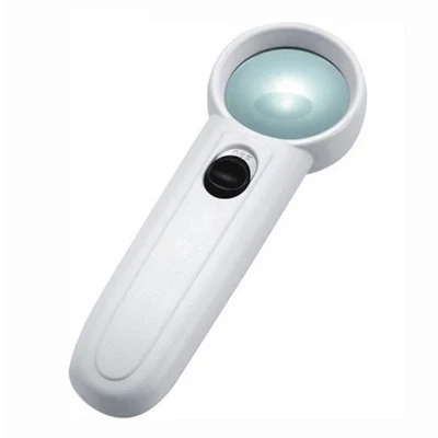 Handheld Magnifying Glass Lens Magnification Fine Work LED Light 15X Magnifier - Image 1 of 2