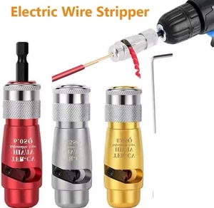 Electric Wire Stripper โ Fast Peeling Tool | Power Drill Compatible ๐งโ๏ธ - Picture 1 of 7