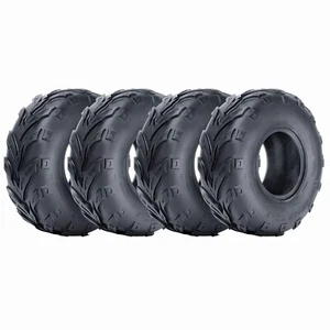 Juego 4 Neumáticos 16x8-7 16x8x7 ATV Go Kart Street Mini Bicicleta Neumático 16-8-7 Todo Terreno - Imagen 1 de 7