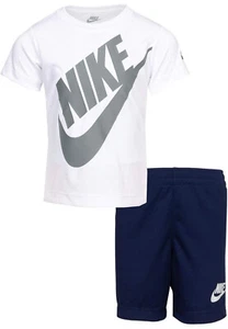 Nike Little Boys Shirt and Shorts 2 Piece Set - Picture 1 of 8