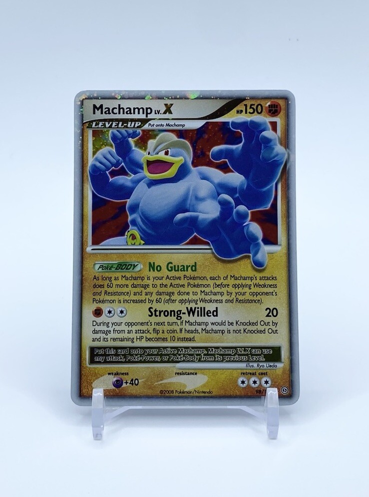 Machamp Pokémon TCG Stormfront Collectible Individual Card Machamp Pokémon TCG Stormfront Collectible Individual Card