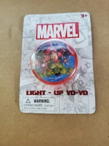 NEW SEALED Collectible Marvel Avengers Light-Up YoYo Toy for Kids 3+, Red - Picture 1 of 2