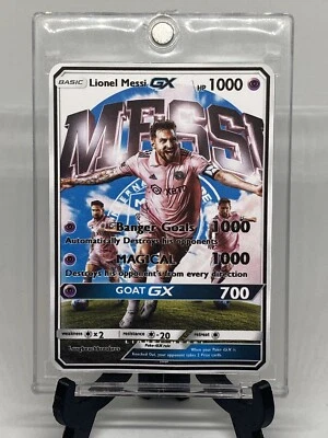 Carta Pokémon Lionel Messi Argentina Arte Completo Foto 1 de 2