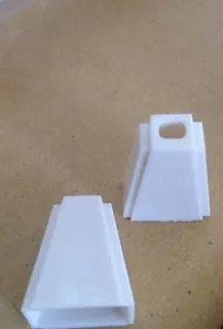 10 Stück Weiß Kunststoff Zugschnur Quaste Fenster Rollo oder Schirm - Bild 1 von 1