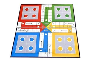 Juego de serpientes y escaleras Ludo jugar con niños niños niños entretenimiento familiar - Imagen 1 de 5
