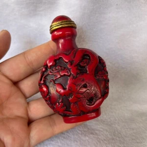 Rare hand-carved snuff bottle in ancient China - Picture 1 of 8