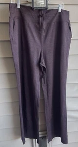 Spanx Skysoft gerades Bein Hose Trüffel Brn Hthr Überziehhose Größe 1X neu mit Etikett - Bild 1 von 8