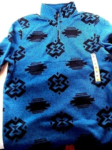 URBAN PIPELINE Fleece 1/4 zip Sweater BIG & TALL 2X 3XL Blue or Gray, NWT - Picture 1 of 1