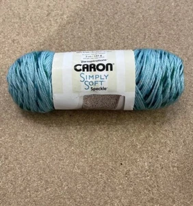 Caron Simply Soft Aran 100% Acrylic Soft Yarn Knitting Crochet Blue C4 - Picture 1 of 5