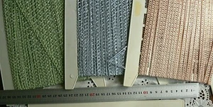 POLYESTER BRAID 5-6mm Wide 4 & 5 Met + Various Lengths - 3 Colour Choice B5 - Picture 1 of 5