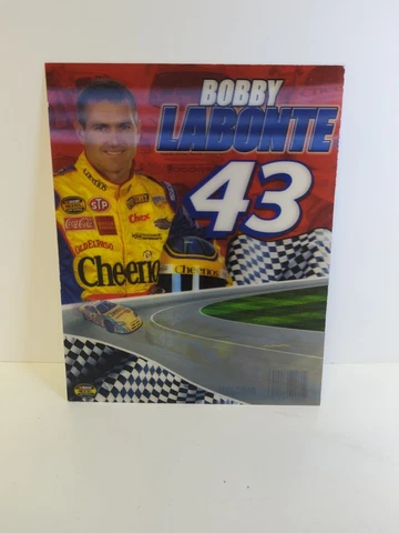 Bobby Labonte NASCAR Number 43 Hologram Poster Motion Imaging Cover