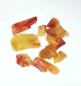 Natural 228.92 Ct Loose Gemstone Yellow Beryl Rough Heliodor Lot Translucent - Picture 1 of 5