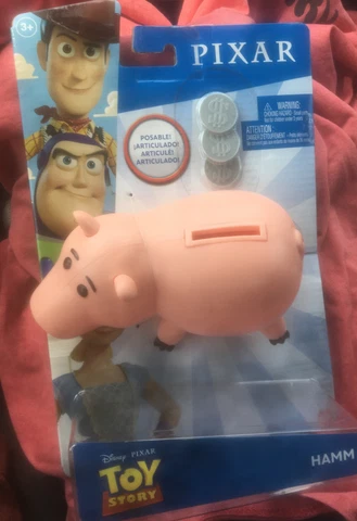 2023 Disney•Pixar Toy Story: HAMM Action Figure / Piggy Bank New Cover