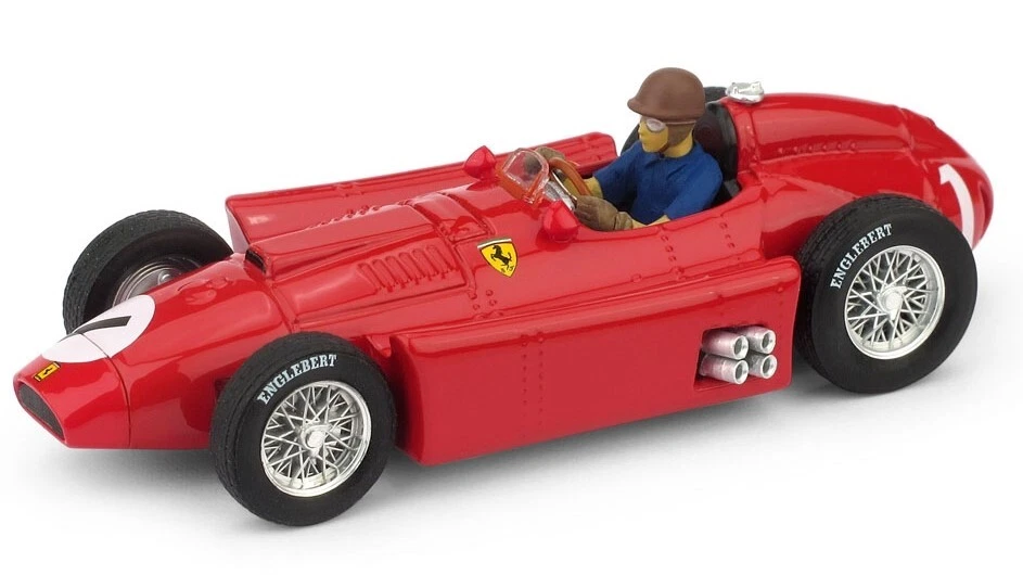 Ferrari D50 GP di Inghilterra 1956 1° J.m.fangio con Pilota Brumm R076ch