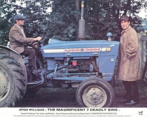 The Magnificent 7 Deadly Sins Original lobby Card Spike Milligan