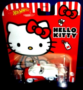 COLLECTOR HOT WHEELS CHARACTER CARS HELLO KITTY, NEW - Picture 1 of 3