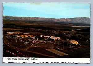 Postcard Vtg Washington Walla Walla Community College Educational 4 x 6 - Picture 1 of 2