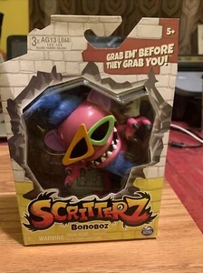 New Scritterz Bonoboz Interactive Pink Mini Monster Jungle Creature Toy - Picture 1 of 6
