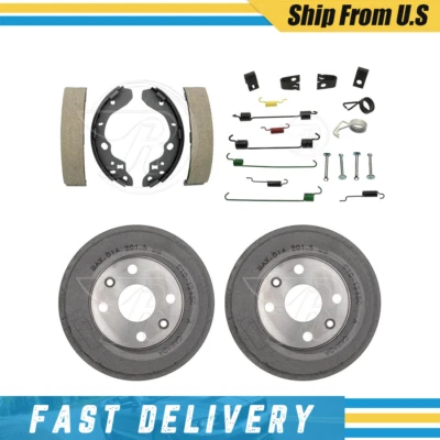 Подходит для задних барабанов Mazda Protege 1999-2003 годов выпуска тормозные колодки и комплект пружин оборудования - Изображение 1 из 4