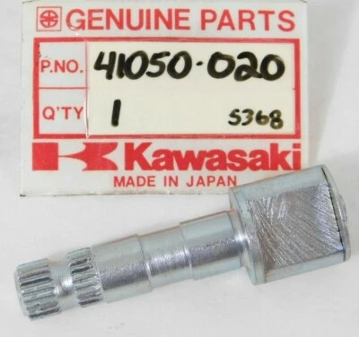 1 NOS 1974 - 1978 川崎 KX250 KX450 F12MX 刹车凸轮轴原始设备制造商 41050-020 全新 KX — 第 1/3 张图片