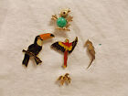 Birds Lapel & Hat Pins Or Tie Tacs # 4